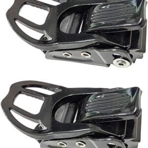 1 Pair Snowboard Ratchet Buckles Base Width 23.5mm For Snowboard Strap-in System Toe Ankle Tongue Ladder Belts