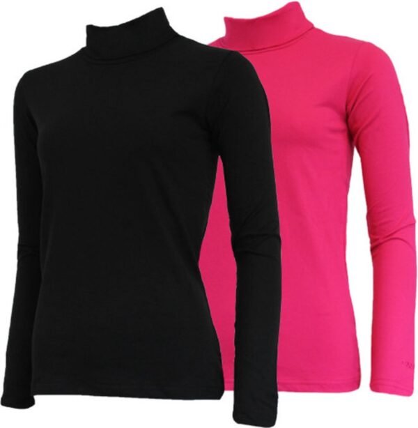 2-Pack Campri Skipully - Wintersportpully - Dames - Black/Pink (1071) - maat S