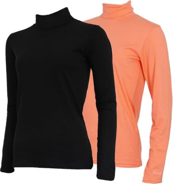 2-Pack Campri Skipully - Wintersportpully - Dames - Black/Salmon (437) - maat 3XL
