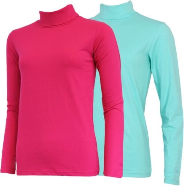 2-Pack Campri Skipully - Wintersportpully - Dames - Pink/Aruba blue (649) - maat 3XL
