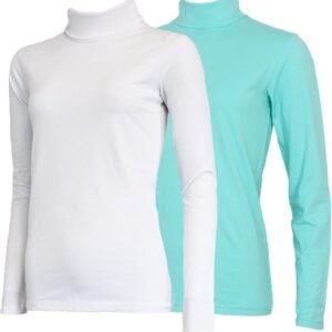 2-Pack Campri - Skipully - Wintersportpully - Dames - White/Aruba blue (648) - maat XL