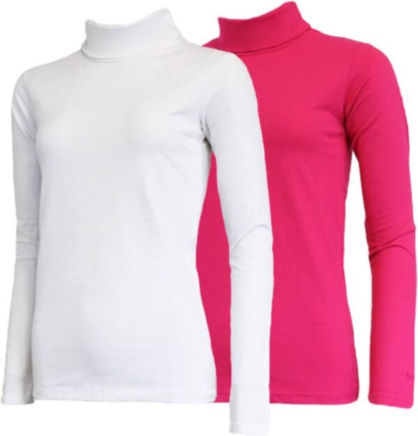 2-Pack Campri Skipully - Wintersportpully - Dames - White/Pink (1047) - maat 3XL