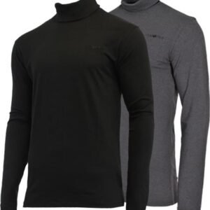 2-Pack Campri - Skipully - Wintersportpully - Heren - Black/Charcoal-marl (1076) - maat S