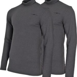 2-Pack Campri - Skipully - Wintersportpully - Heren - Charcoal-marl (037) - maat S
