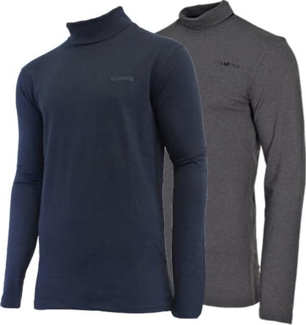 2-Pack Campri Skipully - Wintersportpully - Heren - Charcoal-marl/Navy (1397) - maat 3XL