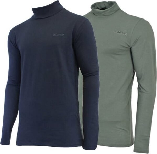 2-Pack Campri Skipully - Wintersportpully - Heren - Navy/Jungle green (547) - maat XXL