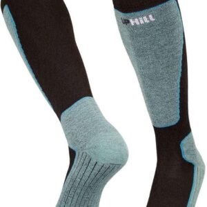 2-Pack UphillSport Valta Merino Wollen Skisokken 4-Laags 8553-299 - Zwart - Unisex - Maat 39-42