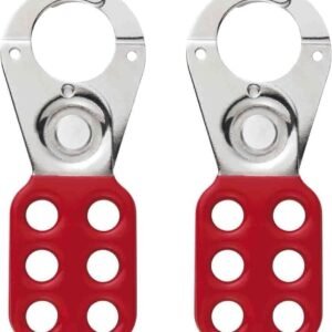 2 Stuks Lockout Hasp, Vergrendelingsmechanisme voor Veiligheid, 25mm Opening, Ideaal voor Werkplaats en Thuisgebruik