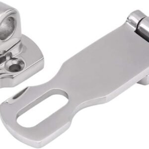 2 Stuks RVS Boot Locker Slot Klem Antigeluid Marine Luik Bevestiger 75MM voor Veiligheid en Duurzaamheid