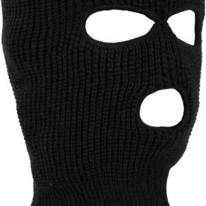 3-Hole Winter Masker voor Volledige Gezichtsbedekking - Gebreide Balaclava voor Skiën en Buitenactiviteiten