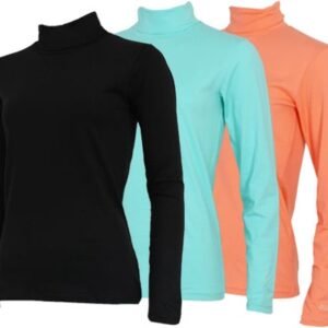 3-Pack Campri - Skipully - Wintersportpully - Dames - Black/Aruba blue/Salmon (656) - maat S