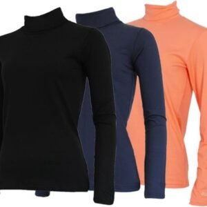 3-Pack Campri - Skipully - Wintersportpully - Dames - Black/Navy/Salmon (654) - maat 3XL