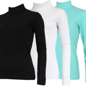 3-Pack Campri - Skipully - Wintersportpully - Dames - Black/White/Aruba blue (558) - maat XXL