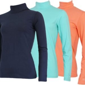 3-Pack Campri - Skipully - Wintersportpully - Dames - Navy/Aruba blue/Salmon (657) - maat L