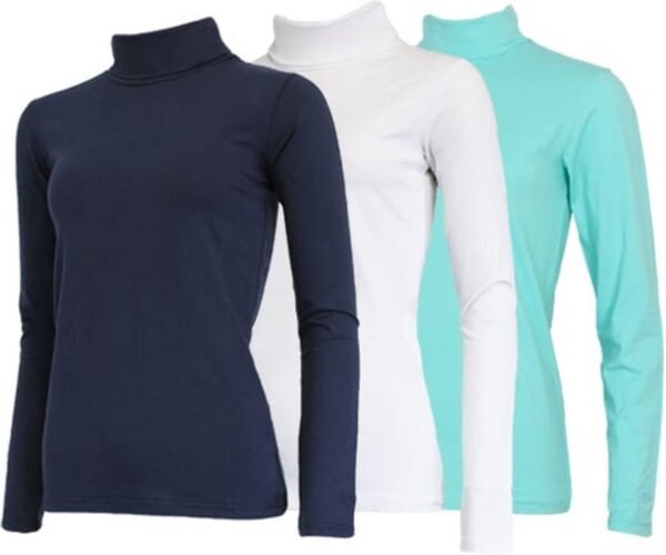 3-Pack Campri Skipully - Wintersportpully - Dames - Navy/White/Aruba blue (582) - maat XXL