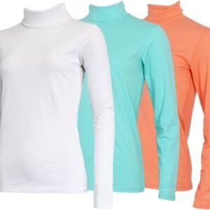 3-Pack Campri - Skipully - Wintersportpully - Dames - White/Aruba blue/Salmon (658) - maat M