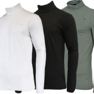 3-Pack Campri - Skipully - Wintersportpully - Heren - Black/White/Jungle green (642) - maat XL