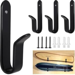 4 Stuks Horizontale Snowboard Wandmontage Clips - Snowboard Display Rack voor Kamers