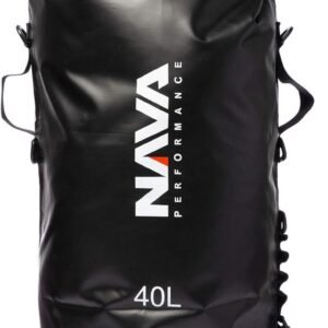40L Drybag - Ideale Waterdichte Rugzak voor Watersport - Unisex - Zwart