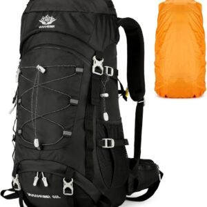 60L Waterdichte Outdoor Wandelrugzak Lichtgewicht Trekkingtas voor Reizen en Camping