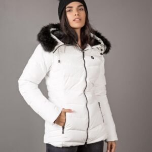 8848 - Joline - wintersport jas - Dames - wit - Maat 34