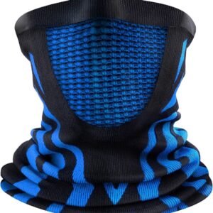 Ademende nekwarmer voor mannen en vrouwen - Multifunctionele winddichte sjaal voor skiën, fietsen en hardlopen, fleece bandana en balaclava voor de winter