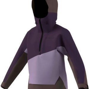 Adidas Terrex Xploric 2 Layer Lined Climaproof Anorak Jas Paars S Vrouw