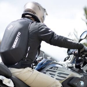 Aerodynamische Motorfiets Rugzak Harde Schaal 24L Waterafstotend