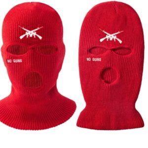 Allecto - Balaclava - Winter Ski Mask - Rood - Bescherming tegen kou - Unisex - Perfect voor wintersport - Ideaal voor skiën of snowboarden