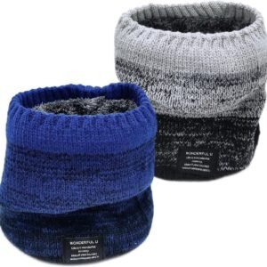 Allecto - Fleece Sjaal - Nekwarmer Uniseks - Warm en Comfortabel - Zwart - Geschikt voor Fietsen en Outdoor - Dikke Gevoerde Nekbuis Sjaal - Ideaal...