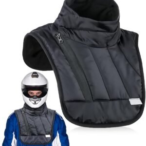 Allecto - Motorfiets Nekwarmer - Winddicht Warm - Zwart - Waterproof Thermisch - Voor Winterse Buitenactiviteiten - Geschikt voor Outdoor - Motorfi...