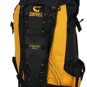 Alpine Rugzak 40+10 Liter Geel/Zwart Dagrugzak Outdoor Wandelen Klimmen