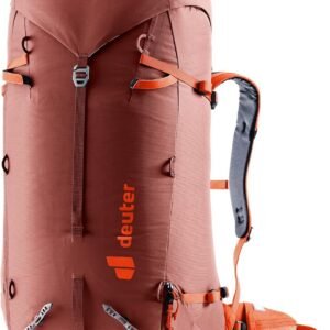 Alpine Rugzak - Outdoor tas - Bergbeklimmen - PFC-vrij - 44+8 Liter - Rood Papaya