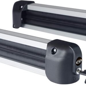 Aluminium skibrek voor 3 ski's of 2 snowboards