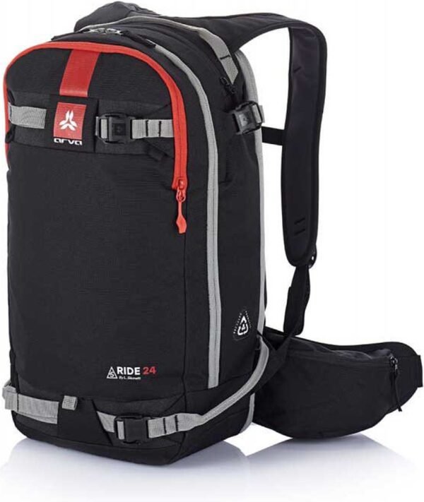 Arva Ride 24 - Skirugzak Black 24 L