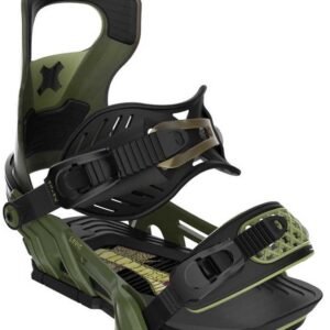 Bent Metal Logic Snowboardbindingen Groen L Man,Vrouw