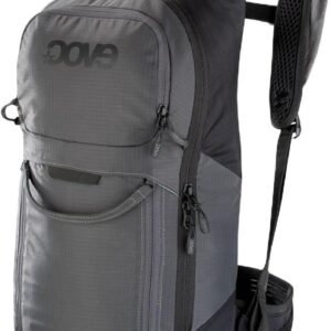 Beschermende Rugzak - Fietsrugzak Protector - Enduro Races - 95% Schokabsorptie - 10 liter - Koolstofgrijs Zwart