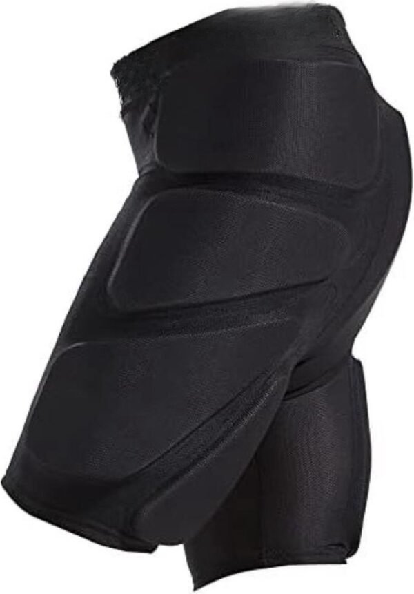 Beschermende gewatteerde shorts voor ski, skate en snowboard - 3D-bescherming voor heup en stuitje (groot)