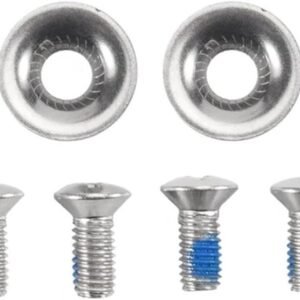 Binding Schroeven Set - Snowboard Onderdelen - Winter Sport - Universele Montage - 16 Stuks - Zilver Blauw