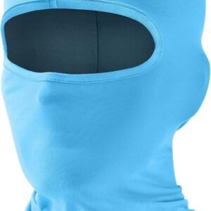 Bivakmuts Gezichtsmasker - Nekwarmer Sjaal - Bescherming Buiten - UV Ademend Sneldrogend - Unisex - Zwart