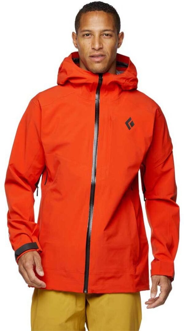 Black Diamond Recon Stretch Ski Shell Jas Oranje L Man