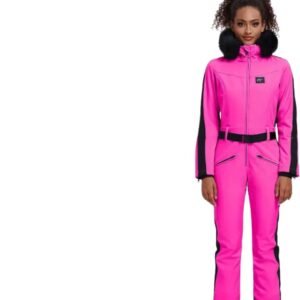Bovista Ski Suit - Skipak - SkiBroek - Wintersport - Skijas - Dames - 2-Delig - Roze - Maat XS