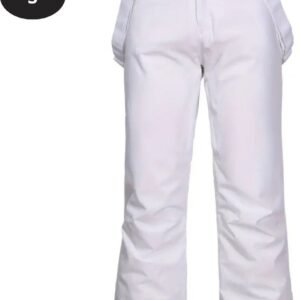 Bovista Skibroek - Skipak - Snowboard Broek - Winterbroek - Sneeuwbroek - Dames - Wintersport - Wit - Maat S