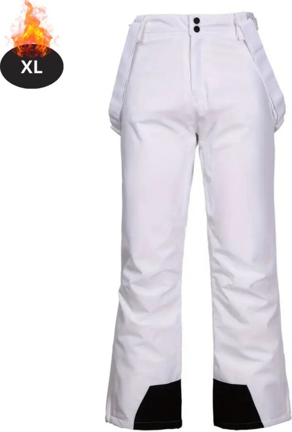 Bovista Skibroek - Skipak - Snowboard Broek - Winterbroek - Sneeuwbroek - Dames - Wintersport - Wit - Maat XL