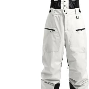 Bovista Skibroek - Skipak - Snowboard Broek - Winterbroek - Sneeuwbroek - Heren - Wintersport - Beige - Maat XL