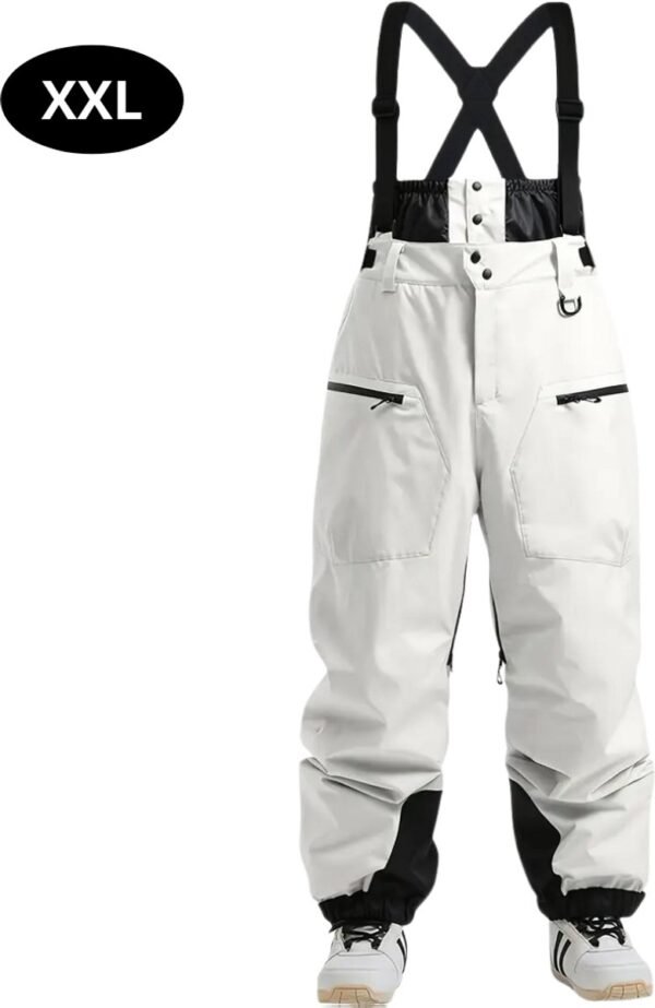 Bovista Skibroek - Skipak - Snowboard Broek - Winterbroek - Sneeuwbroek - Heren - Wintersport - Beige - Maat XXL