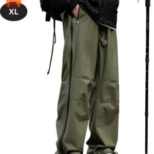 Bovista Skibroek - Skipak - Snowboard Broek - Winterbroek - Sneeuwbroek - Heren - Wintersport - Olijfgroen - Maat XL