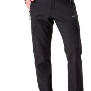 Bovista Skibroek - Skipak - Snowboard Broek - Winterbroek - Sneeuwbroek - Heren - Wintersport - Outdoor - Zwart - Maat S