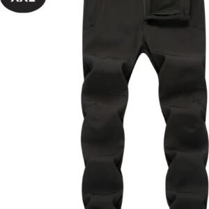Bovista Skibroek - Skipak - Snowboard Broek - Winterbroek - Sneeuwbroek - Heren - Wintersport - Zwart - Maat XXL