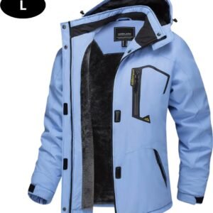 Bovista Skipak - SkiBroek - Skijas - Ski Suit - Wintersport - Dames - 2-Delig - Licht Blauw - Maat L